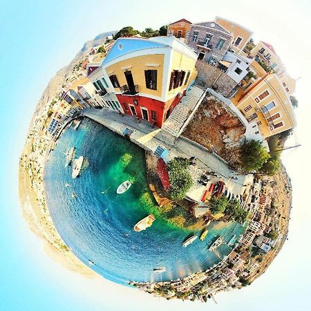 Villa Moschos Mansion à Symi Extérieur photo