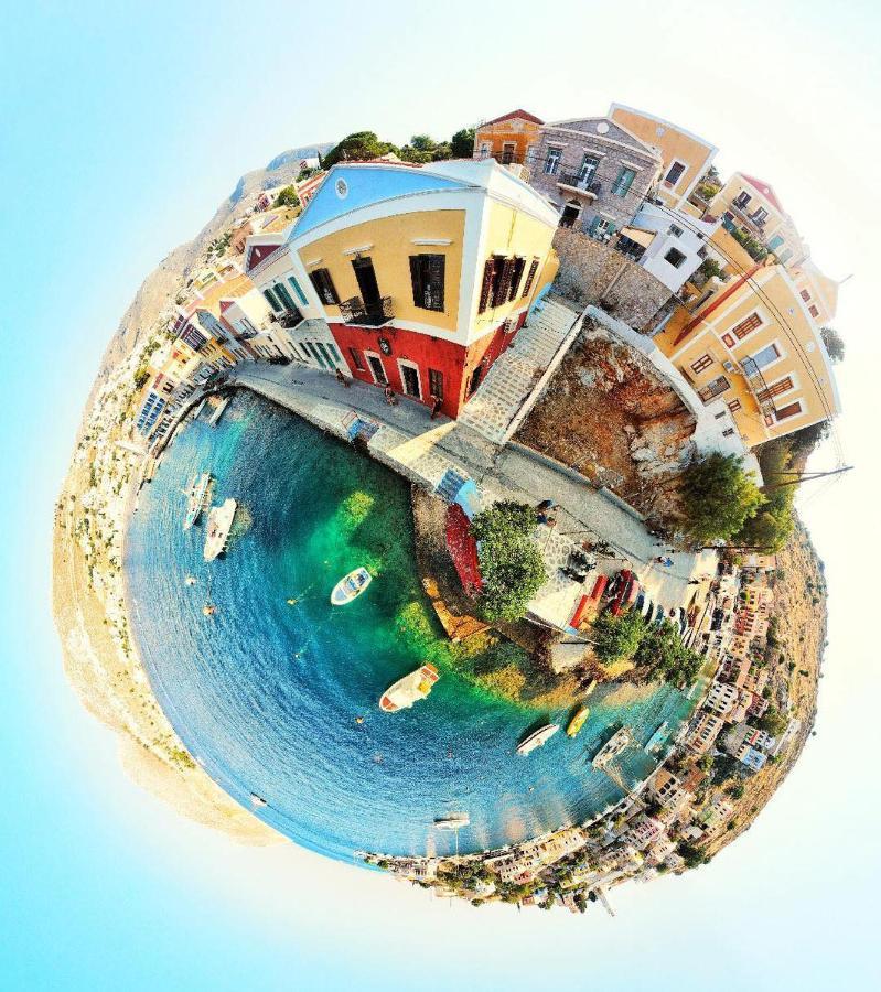 Villa Moschos Mansion à Symi Extérieur photo