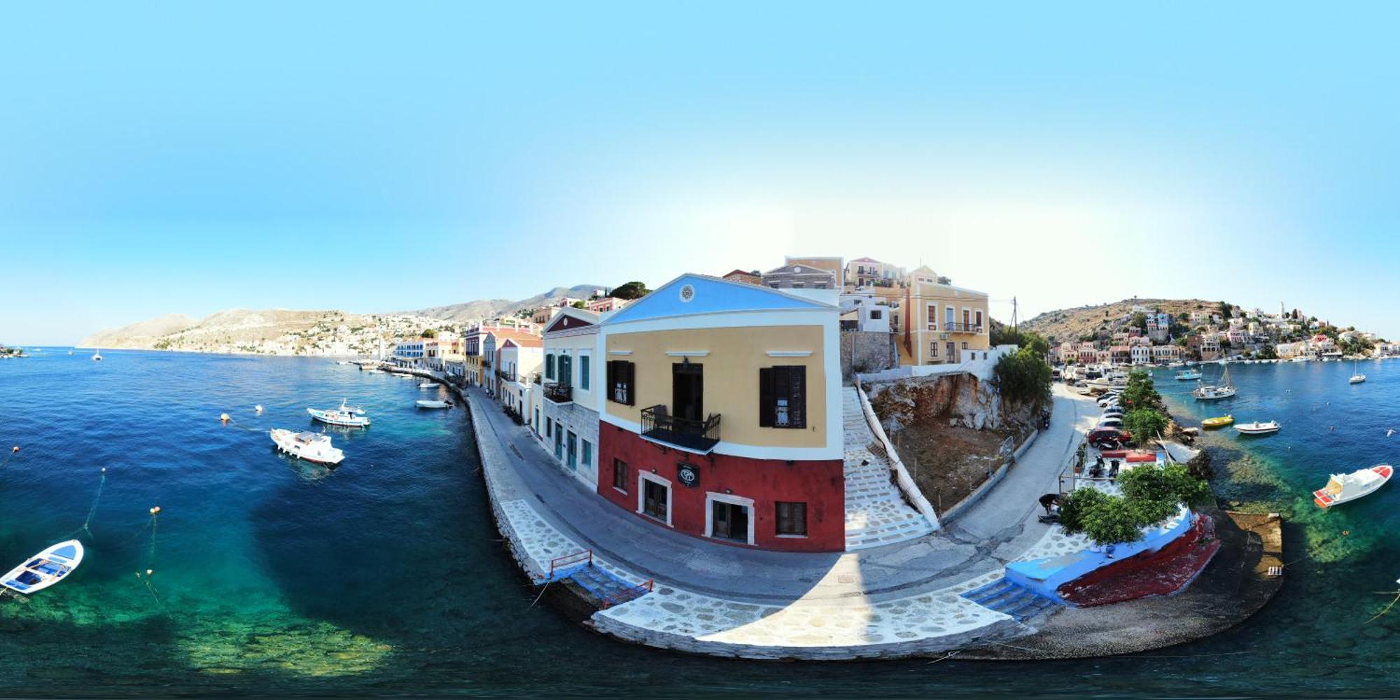 Villa Moschos Mansion à Symi Extérieur photo