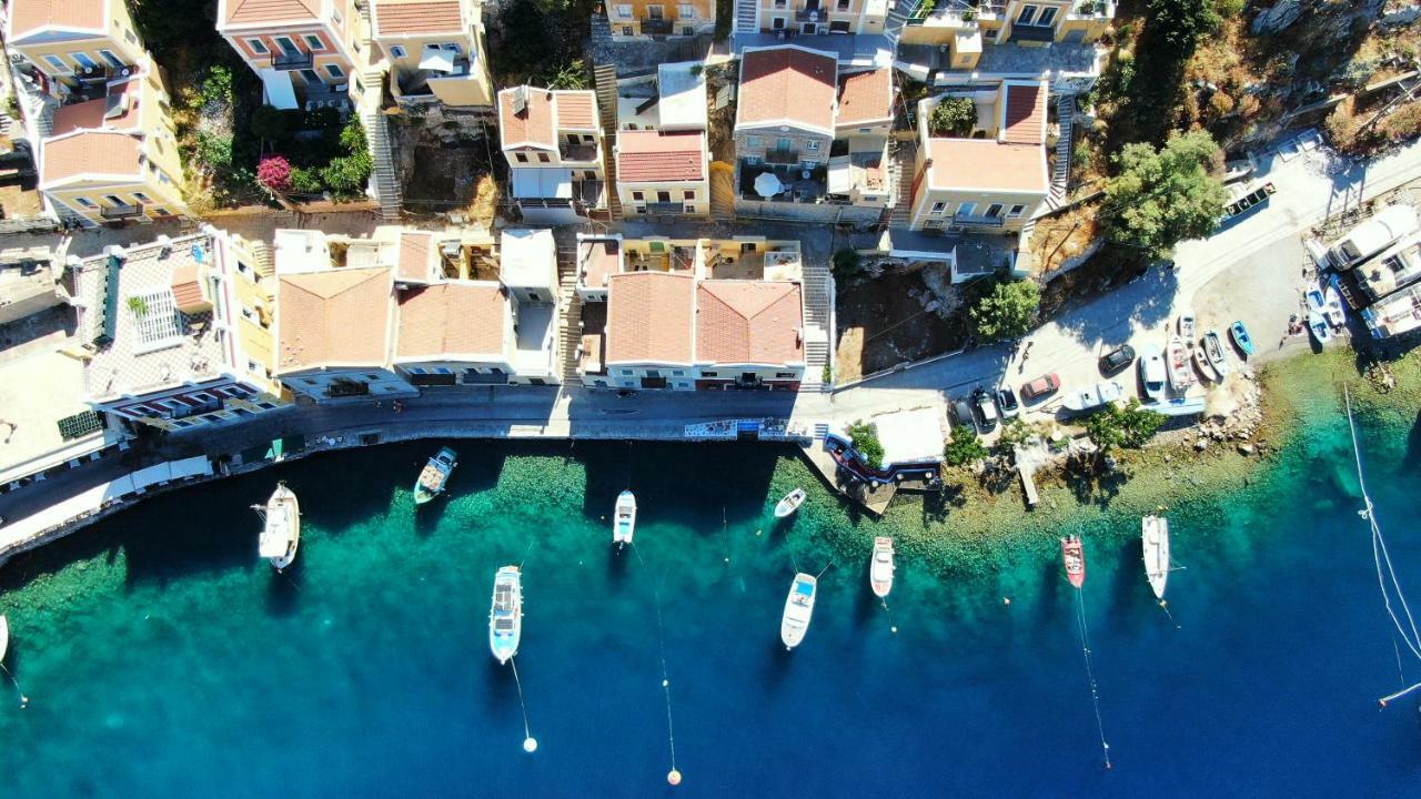 Villa Moschos Mansion à Symi Extérieur photo