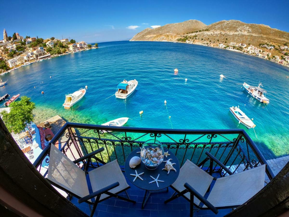 Villa Moschos Mansion à Symi Extérieur photo
