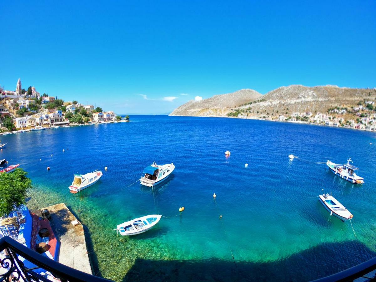 Villa Moschos Mansion à Symi Extérieur photo